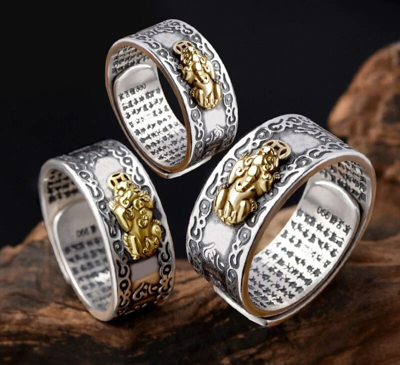 Anillo buda para la abundancia Pixiu®