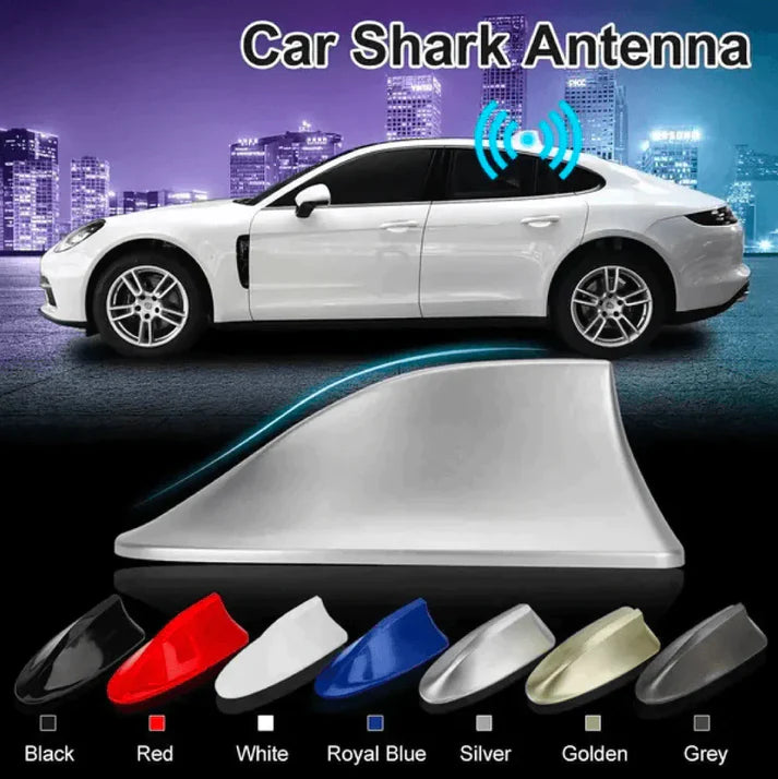 ANTENA ALETA DE TIBURON RADIO CARRO CHIP - Mejor seña Am Fm
