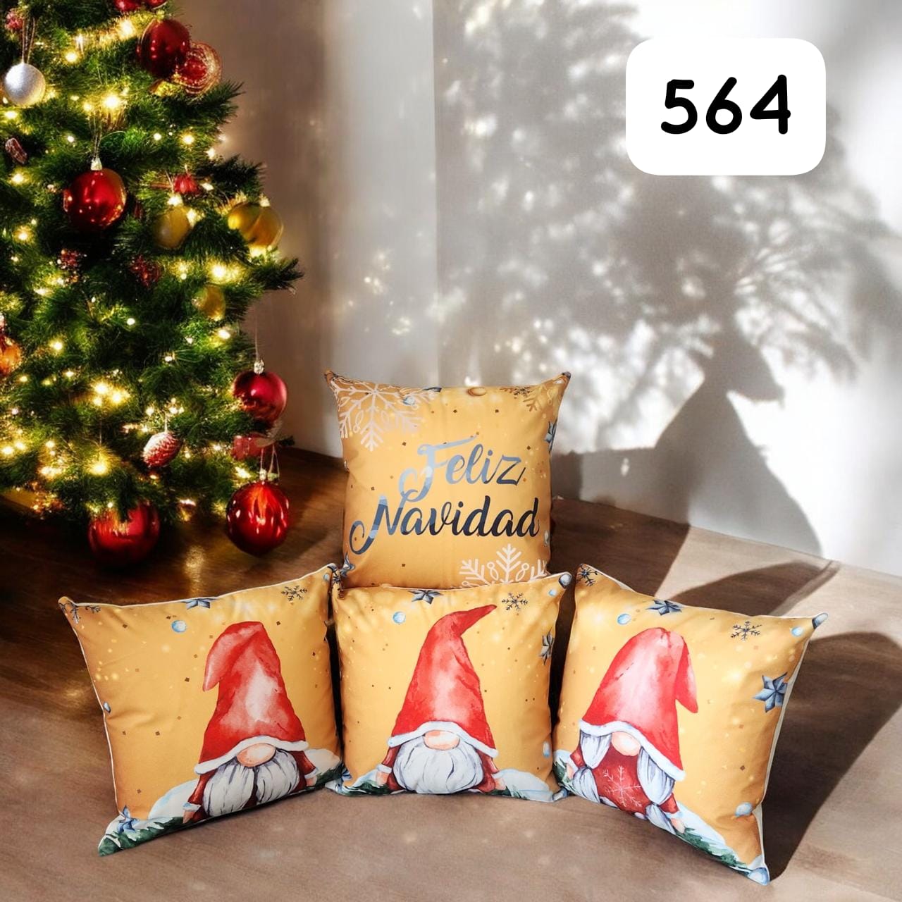 Cojines Navideños Set X4